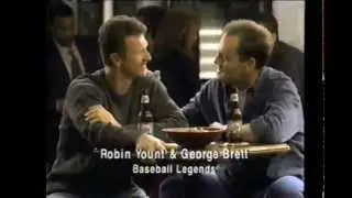 1999 Miller Lite commercial - Hall of Famers Robin Yount & George Brett