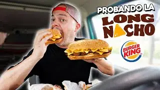Probando la NUEVA LONG NACHO DE BURGER KING 🍔