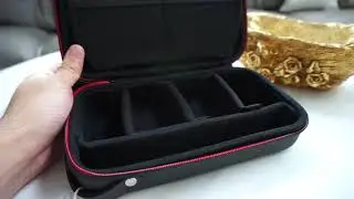 TELESIN Storage Bag Waterproof EVA Case DIY Storage Box for DJI OSMO Action OSMO Pocket GoPro Hero 8