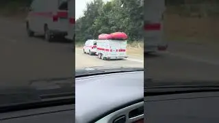 German Red Cross Convoy #emergency #germany