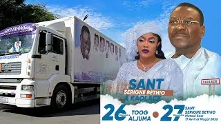 EN ROUTE VERS KAOLACK POUR LES TOGG ALJUMA ET LE THIANT.L’ARRIVÉE DE LA LOGISTIQUE 