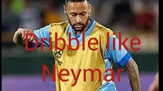 Dribble like neymar #dribblelikeneymar #footballtips #howtodribble #dribblingsecret #neymardribbling