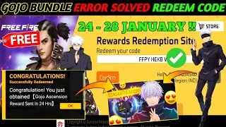 FREE FIRE REDEEM CODE TODAY  JANUARY REDEEM CODE FREE FIRE | FF REDEEM CODE TODAY 24 JANUARY 