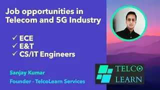 5G JOB Opportunities | 5G technology jobs | Telecom Jobs | 5G related jobs in India
