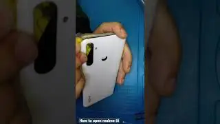 How to open Realme 6i