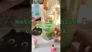 Matcha Republic Cold Whisk is delicious and creamy, fighting milk!! #matcha #matchalatte