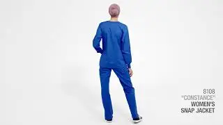 WonderWink WonderFlex   8108   Women s Snap Jacket