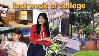 last week of engineering college 📚✨| @vesit college, practicals, submissions, study, canteen 🍱 ep 6