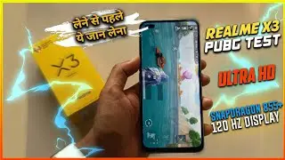 Realme X3 PUBG Mobile Gaming with FPS, Heating & Battery Drain Test | Graphics Settings & Gameplay