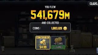 Jetpack Joyride WORLD RECORD 541,679 (Former World Record) The Best Ending ✨✨