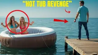 Karen Sisters Set Up a Hot Tub on My Dock&mdash;So I Unplugged It and Let It Drift Away!  Entitled People