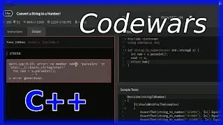 Convert a string to a Number - C++ Codewars Challenge