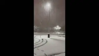 Winter Storm Warning Issued as Heavy Snow Falls in Alabama