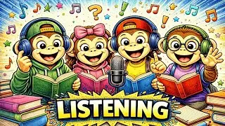 Monkeys Talk & Unlock&trade; Book 6 | Listening &ndash; Making a Banana Cake