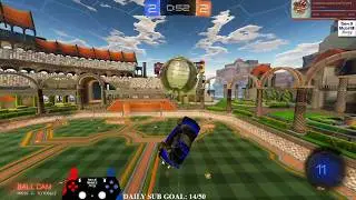 Самый безумный прыжок в истории Rocket League