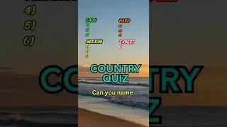 Can You Beat This Scrambled Country Quiz? 🌍 | Fun Geography Challenge #shorts