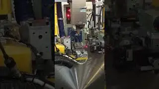 Automatic welding area of diamond segments on saw blade