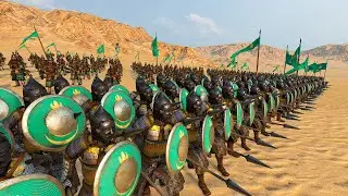 500 Khuzait Troops Charge Against the Battanian Warrior | Epic Battle | Mount & Blade II: Bannerlord