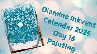 Diamine Inkvent Calendar 2025 Day 16 Speed Painting