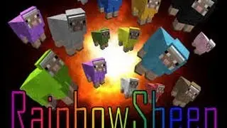 How to make a Rainbow sheep in Minecraft 1.7.9