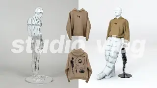 Screen Printing Hoodies & hosting an OPEN STUDIO!  -  in the Studio (Episode 9)