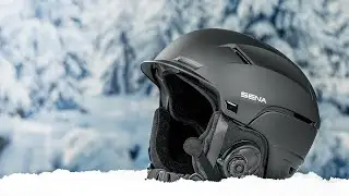 #RideConnected avec le casque de ski Latitude S1 Sena.