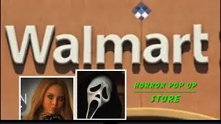 Walmart Pop-up Horror store