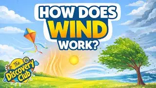 Why Does the Wind Blow? | How Does Wind Work? | Fun Science for Kids #thediscoveryclub #wind