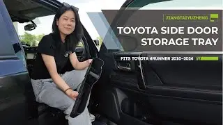 4RUNNER JTYZ Door Side Storage Ttray Organizer for 2010-2024 Toyota 4Runner #toyota #toyota4runner
