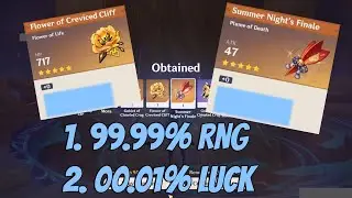 My 00.01% Luck at Artifacts farming - Genshin Impact