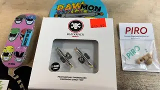 Распаковка фингерборда Pro Fingerboard за 160$ 💯🛹✅ Blackriver - Bloob - Piro - YUCK Skateshop
