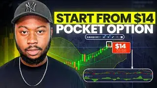 HOW I STARTED WITH $14 on POCKET OPTION | Trading Strategy Tutorial 2025