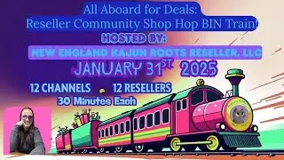 Shop Hop BIN Train With Angie's Oddities