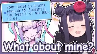 Ina's smile VS KAngel's smile【NEEDY GIRL OVERDOSE/Hololive EN】