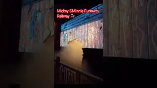 Mickey&Minnie'sRunaway Railway#disney#disneyland100#shorts  #Hollywoodstudios#disneyresort #orlando