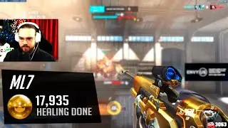 ml7 Best Ana in the World - 17k Healing Done! [ Overwatch Season 31 Top 500 ]