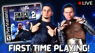 Hardy Boyz Season Mode | WWF SmackDown! 2 Know Your Role PS1 LIVE w/ ⁨@REDJesterrr