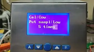 How to calibration of  Lactoscan Milk Analyzer
