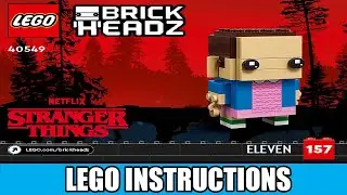 LEGO Instructions | BrickHeadz | 40549| Demogorgon & Eleven (Eleven)