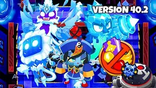 [BTD6] Midnight Mansion CHIMPS Black Border w/ Sauda & Axis of Ice