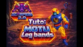 Tuto R&eacute;paration Leg-Bands Motu Sy-Klone Masters of the Universe / Les Maitres de l'univers