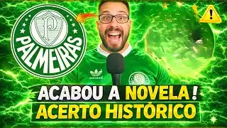 😱REFORÇO DO ANO ! palmeiras ACERTA COM CRAQUE, os RIVAIS TREMEM ! ultimas noticias do PALMEIRAS hoje