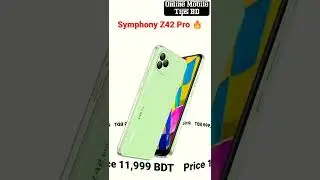 Symphony Z42 Pro Price In Bangladesh 2022 | Symphony Z42 Pro Bangla Review | Symphony Z42 Unboxing