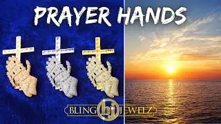 Hip Hop Jewelry | BLINGJEWELZ.Com | Prayer Hand Hip Hop Pendants