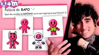 FELPS anunciando a (talvez) PELÚCIA do BAPO!