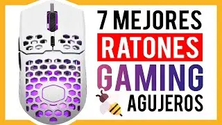 🥇 7 MEJORES MOUSE con AGUJEROS 🐝 LOS RATONES GAMING m&aacute;s LIGEROS del MUNDO 💥 2020 en AMAZON