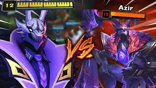 Q Maxxing into Azir after E max nerfs. Turning Azir into KFC! | Carnarius | League of Legends