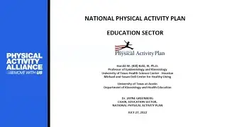 Active Texas 2030: Education Sector