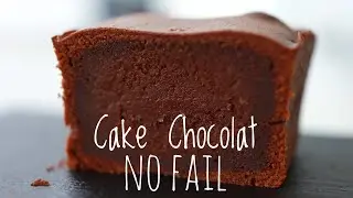 Cake Chocolat Triple Texture - Butter Free - Gluten Free - No Added Sugar - NO FAIL