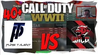 Pure Talent vs WiLD Pickup Team WWII Game 1 (HardPoint) 